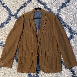 (L) Brown Corduroy J-Crew Jacket